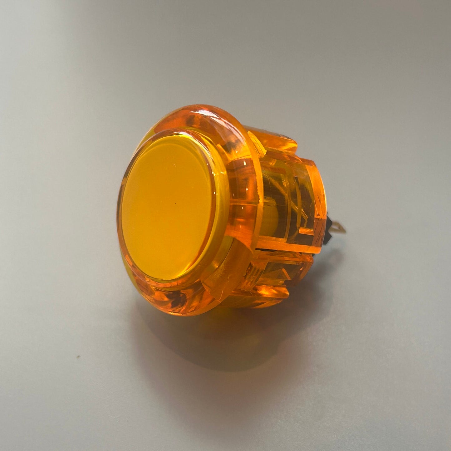 Seimitsu PS-14-K 30mm Arcade Buttons - Yellow image