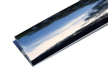 3/4 inch (approx. 19mm) T-Molding - Chrome image