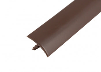 3/4 inch (approx. 19mm) T-Molding - Brown image
