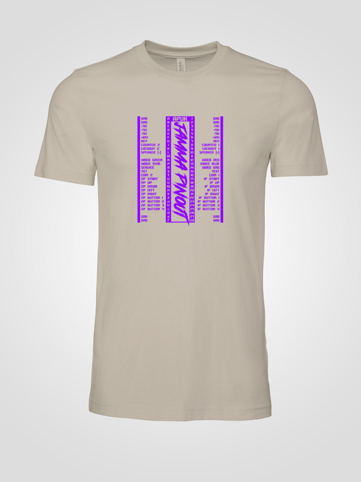 JAMMA Pinout T-shirt