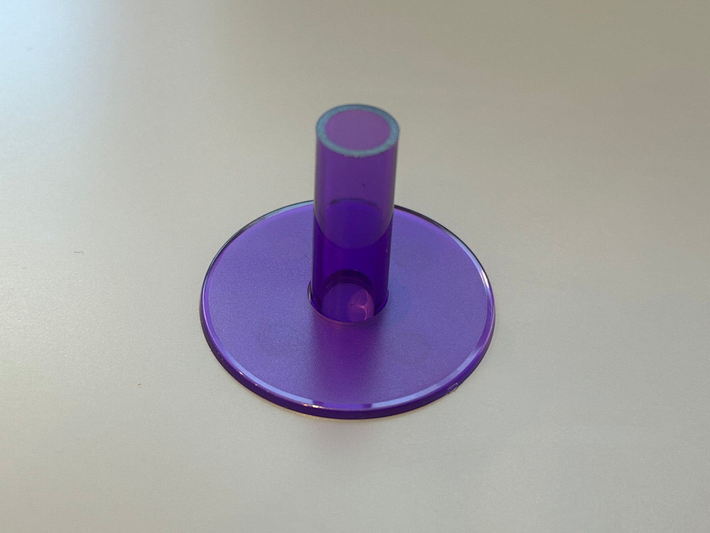 Sanwa Shaft Cover (JLF-CD) - Translucent Violet image