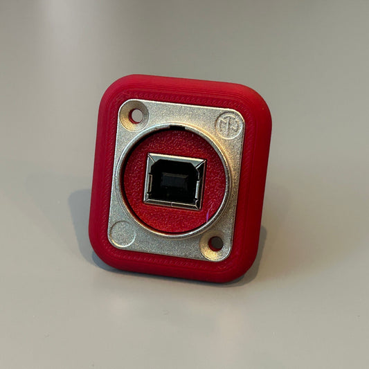 Neutrik NAUSB Surround and Insert - Red image