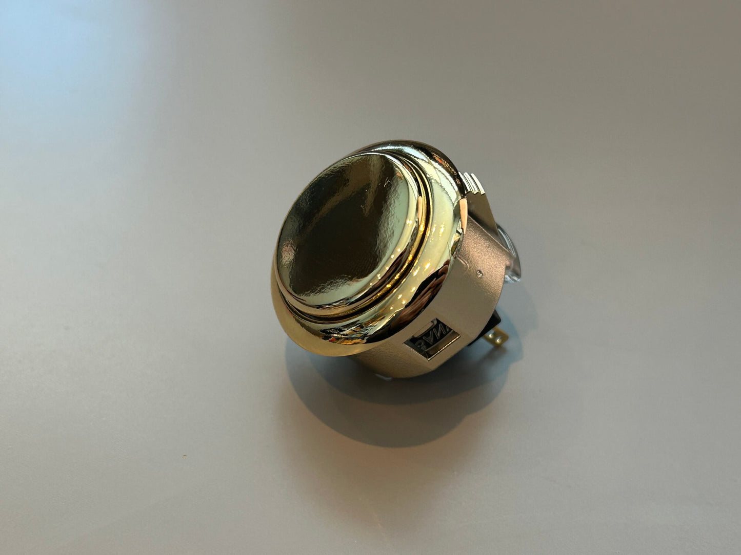 Sanwa OBSJ-30 30mm Metallic Arcade Buttons - Gold image