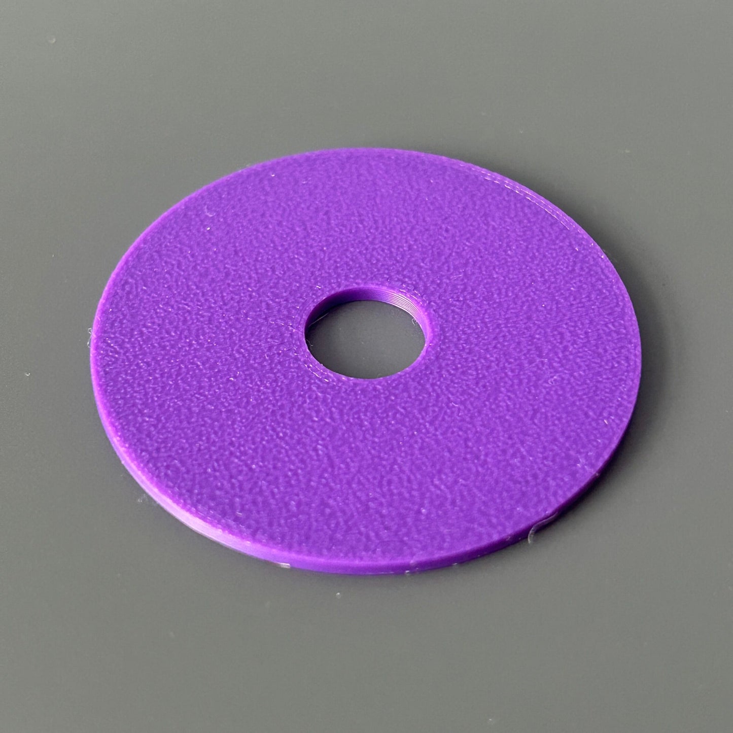 APUK 3D Printed Dust Washers - 45 x 13 x 1.6mm - Pack of 4 - Purple image