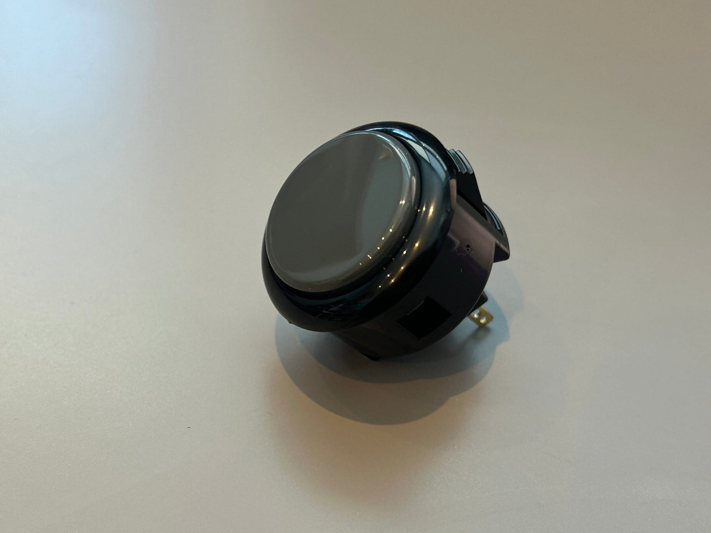 Sanwa OBSF-30 30mm Arcade Buttons - Black/Grey image