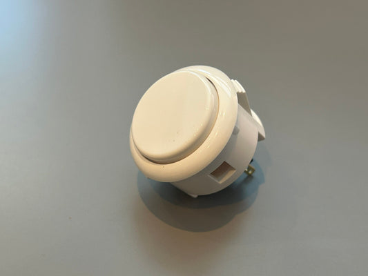 Sanwa OBSF-30 30mm Arcade Buttons - White image