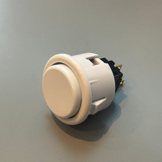 Seimitsu PS-14-D 24mm Arcade Buttons - White image
