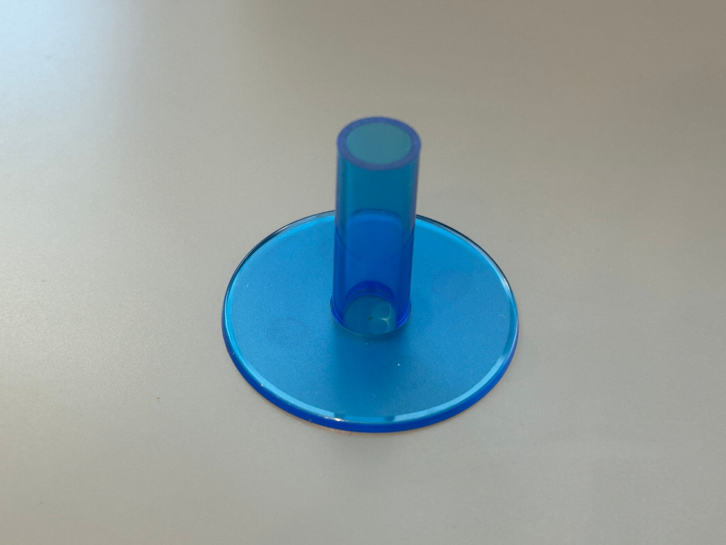 Sanwa Shaft Cover (JLF-CD) - Translucent Blue image