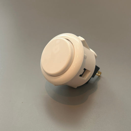 Sanwa OBSF-24 24mm Arcade Buttons - White image