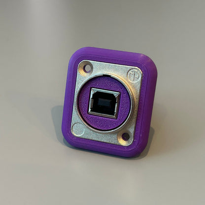 Neutrik NAUSB Surround and Insert - Purple image