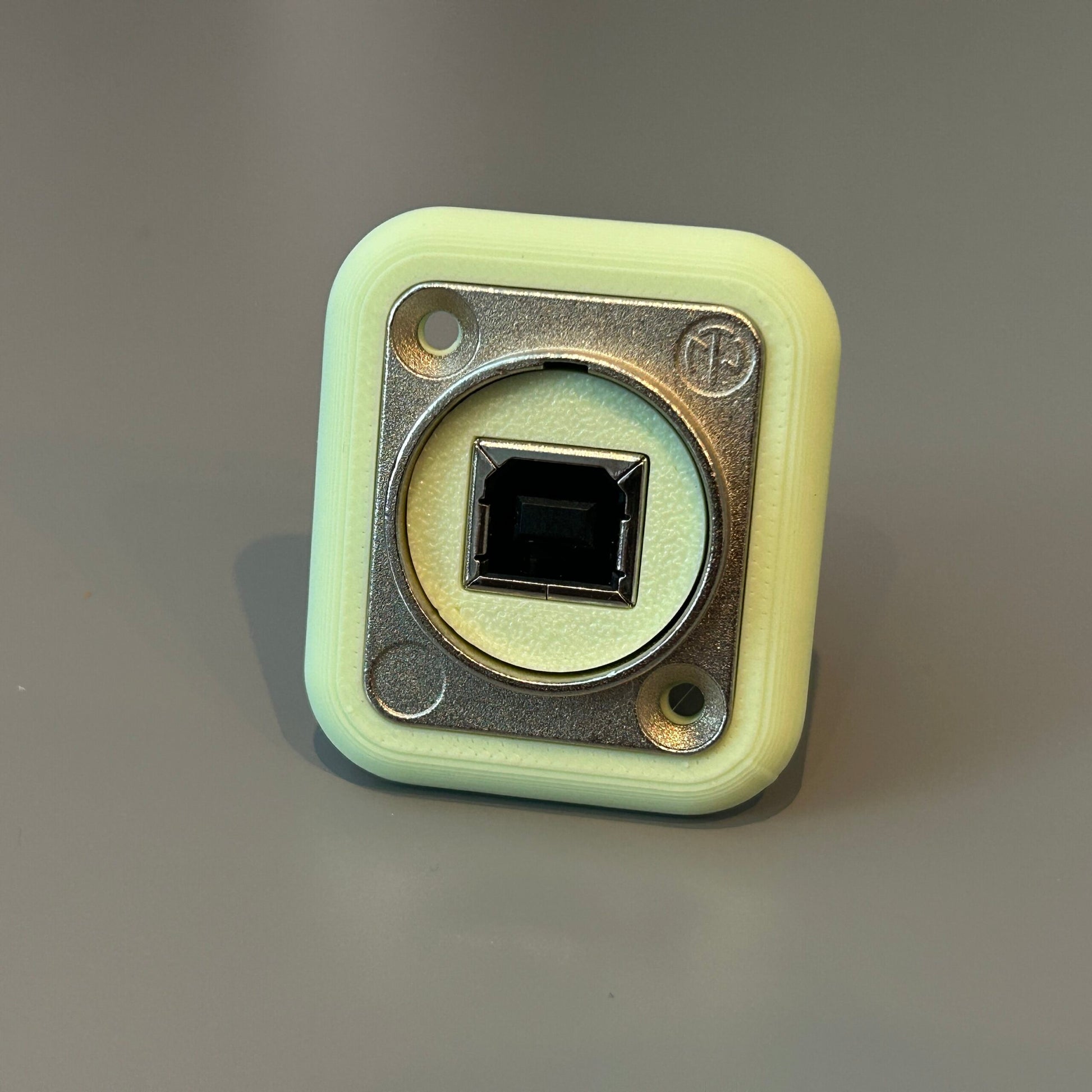 Neutrik NAUSB Surround and Insert - Pale Green image