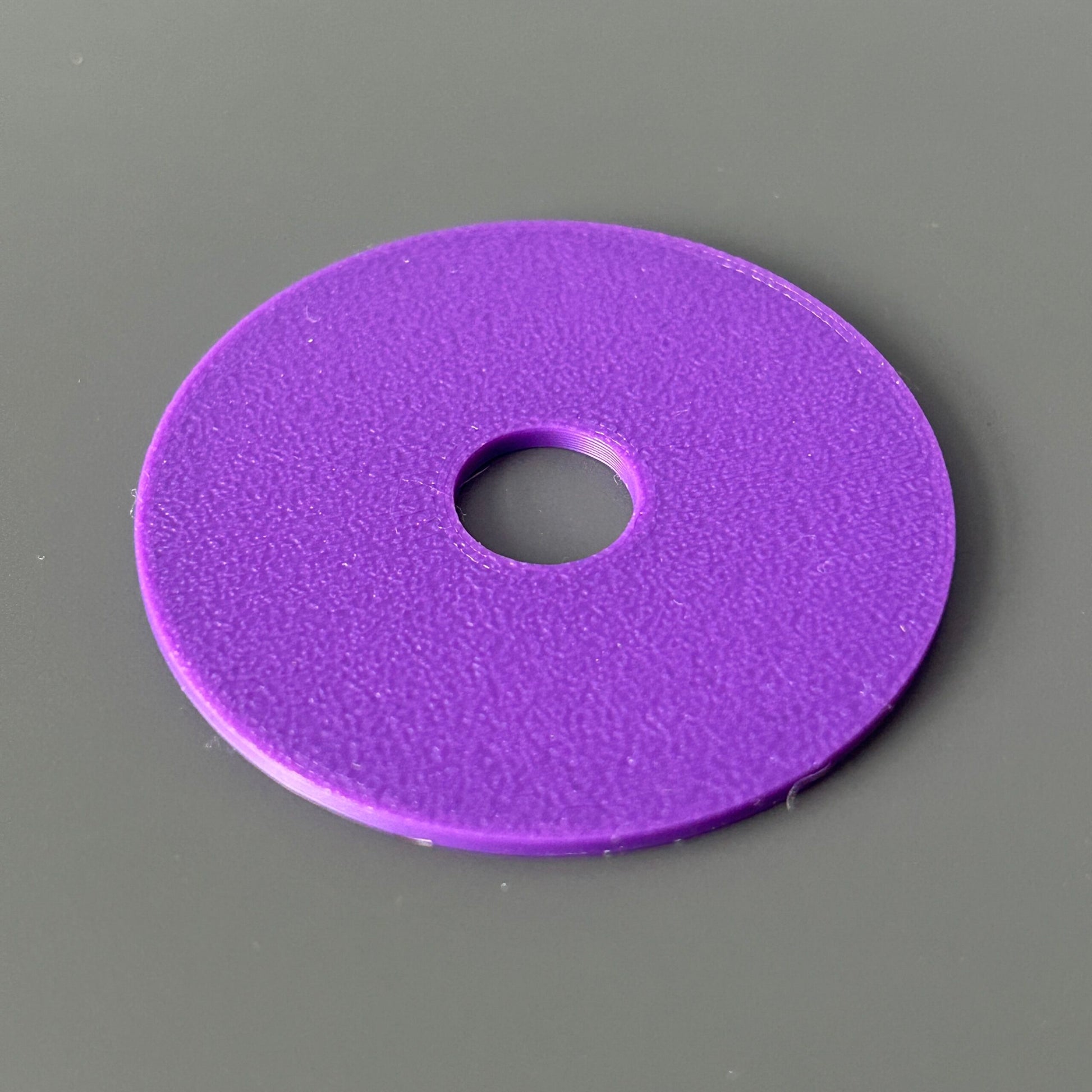 APUK 3D Printed Dust Washers - 45 x 13 x 1.6mm - Pack of 4 - Purple image