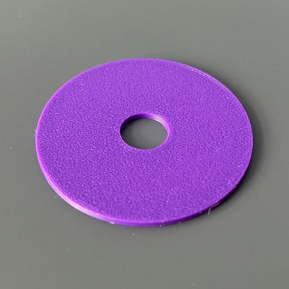 APUK 3D Printed Dust Washers - 45 x 13 x 1.6mm - Pack of 4 - Purple image