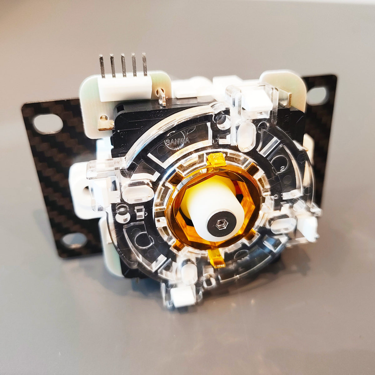 Modded Sanwa JLX2 - EXTREME CARBON EDITION