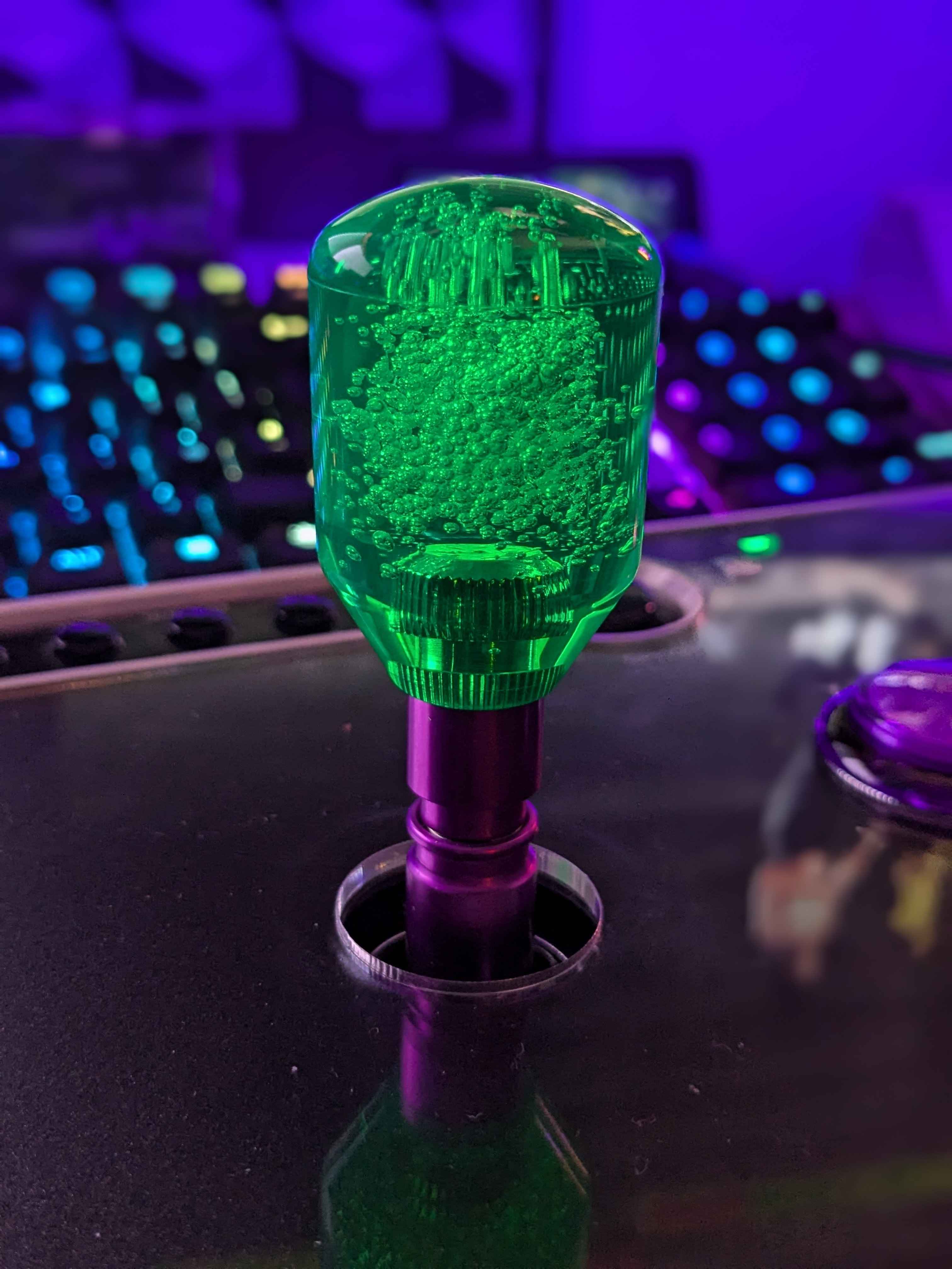 Seimitsu Nobi Transparent Bullet Top Handle – Arcade Parts UK