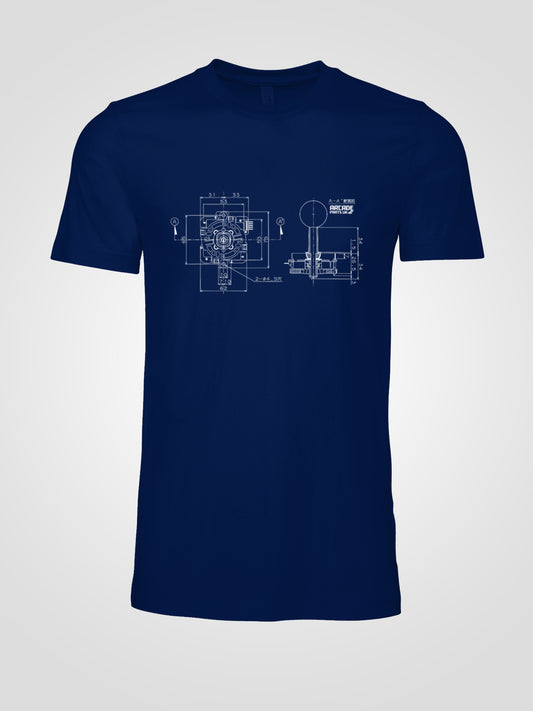 JLF Blueprint T-shirt - 3XL, Navy image