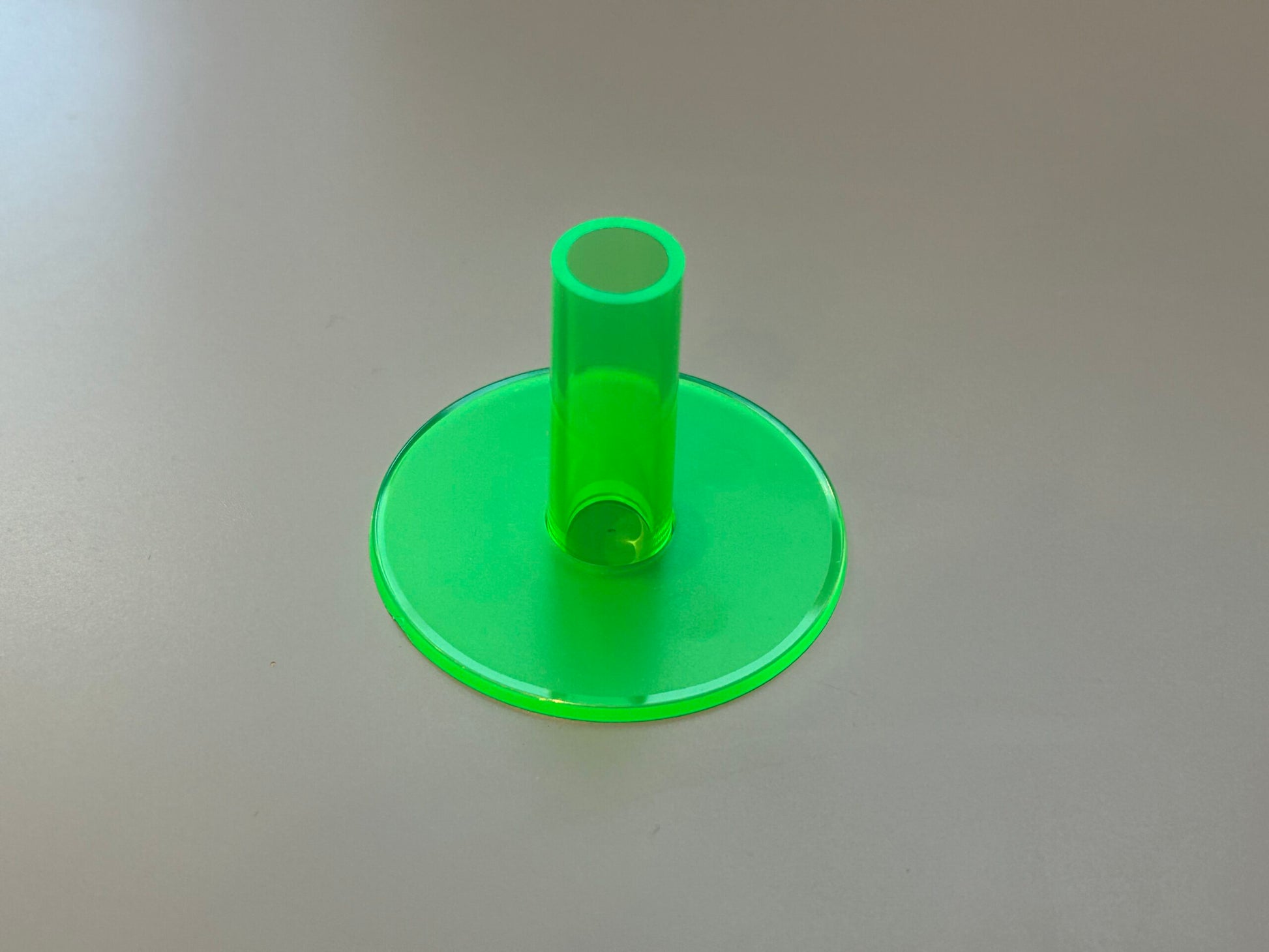 Sanwa Shaft Cover (JLF-CD) - Translucent Green image