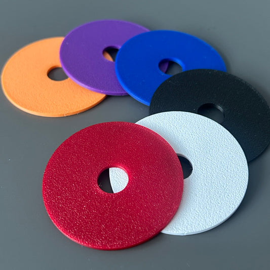 APUK 3D Printed Dust Washers - 45 x 13 x 1.6mm - Pack of 4