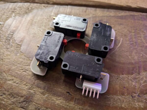 Sanwa XTP-MA Microswitch PCB